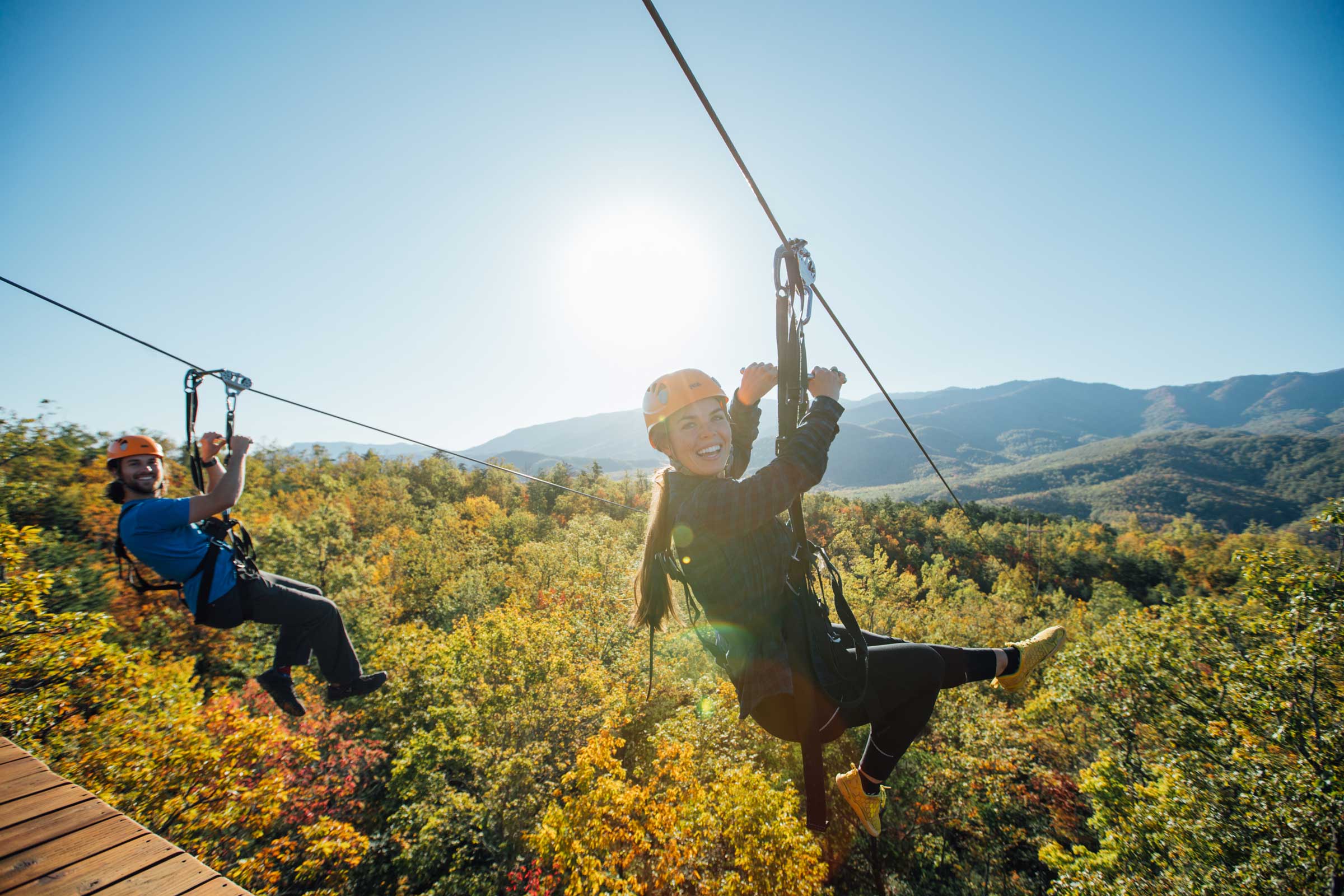 Best Ziplining in the Smoky Mountains